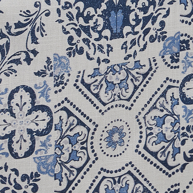  Delft Tile Table Runner 14" x 72"