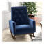 Chaise berçante en bois massif Demetrius-499498599