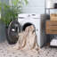Tapis beige en coton tissé à la main et à plat Auguste-261432961