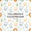 Ensemble d'édredon 6 pièces Kids Jungle Animals-131227968