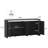 66 Inch Sideboard Buffet Cabinet with Storage, Ebony
