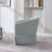 360-Degree Swivel Upholstered Armchair with Accent Pillow-359017569