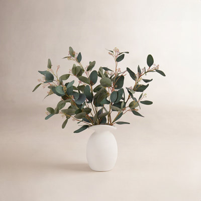 Branche d'eucalyptus artificiel Audet (1 tige)