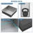 12" X 12" Stainless Steel Shower Niche-1904089796