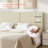 Upholstered Headboard King Size, Solid Wood Head Board with Sturdy Metal Legs, Faux Leather,Height Adjustable, Beige-338741451-338741447