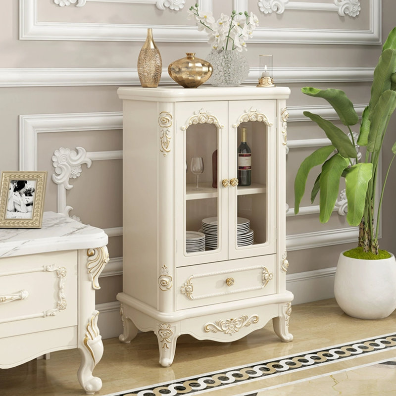 Beige Manufactured Wood Display Cases