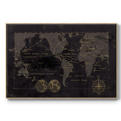 " Black Gold Map "