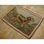 Hand Knotted Wool Animal Print Area Rug in Multicolored