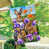 Lapin brun/violet/orange