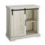 Desserte d'appoint de 32 po avec porte coulissante Stotfold-747242502