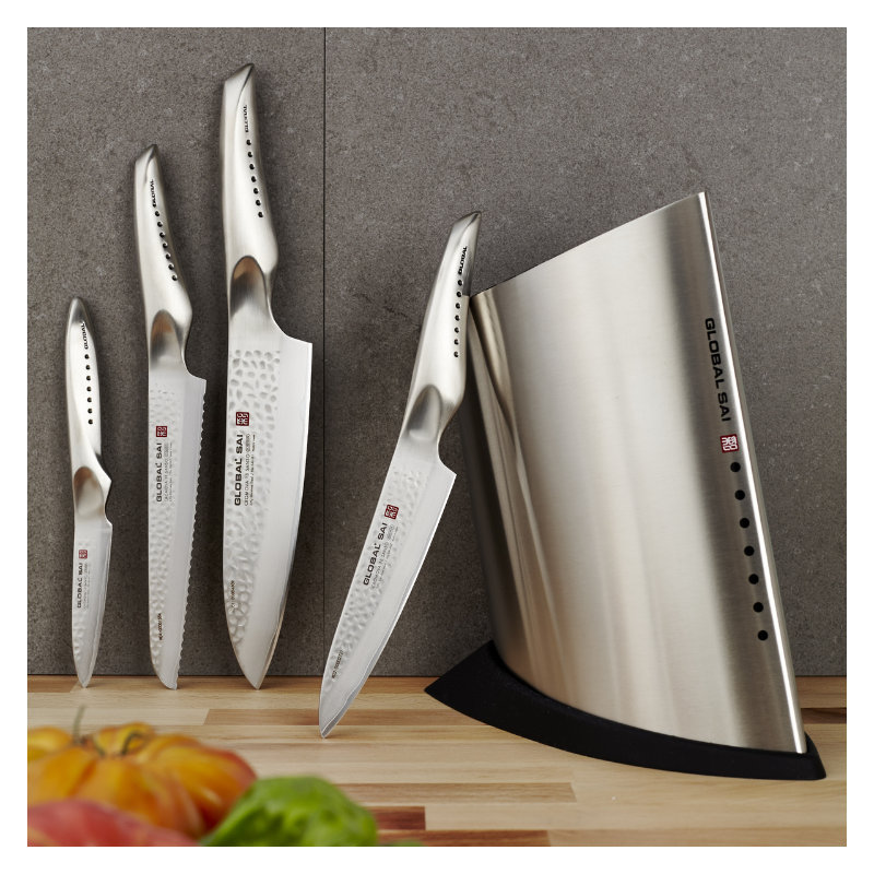 Global Knives Ukon 5 Piece Knife Block Set