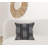 Tamara Transitional Black Throw Pillow