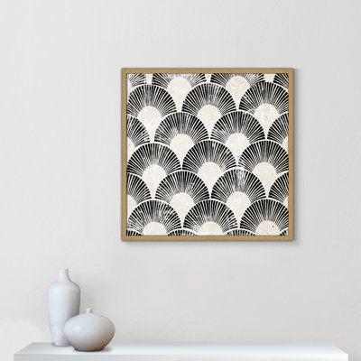 «White Art Deco III» par Aimee Wilson