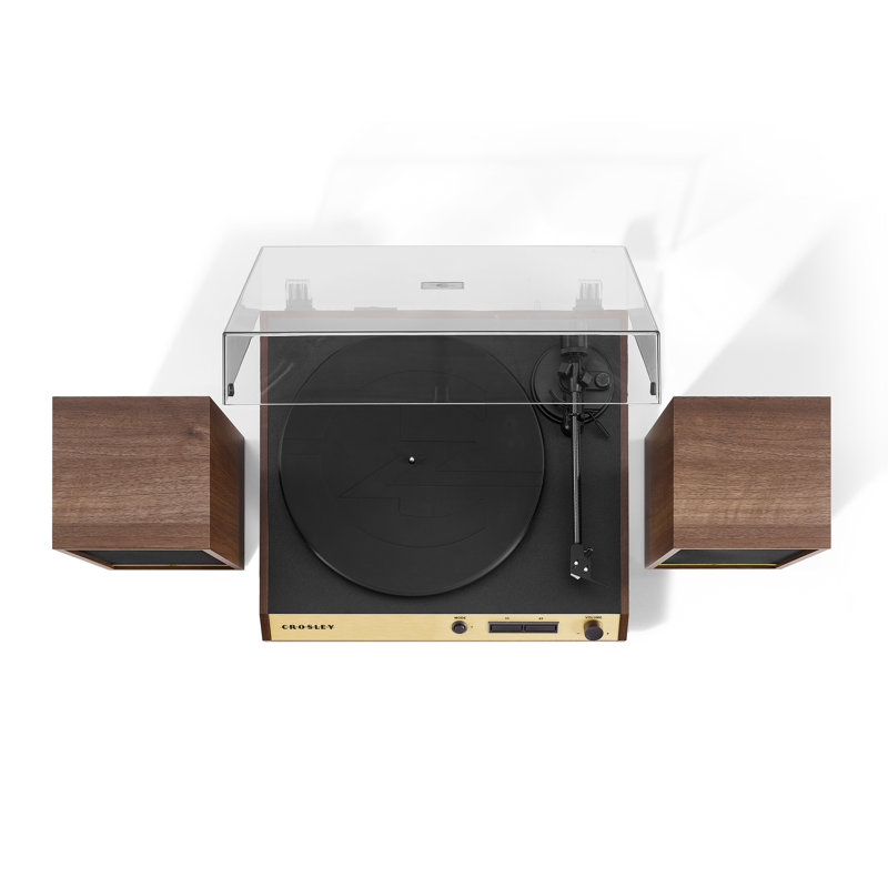 2 - Speed Turntable Decorative Record Player with Bluetooth
