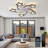 Rishikesh 29.13 '' 6-Speed Dimmable Reversible Ceiling Fan With LED Lights And Remote Control