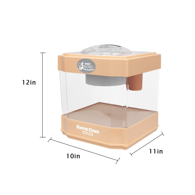 Frozen Drum, Pink Orange