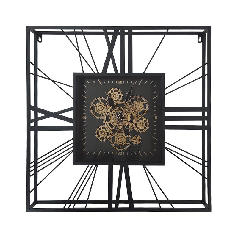 Sandiacre Metal Wall Clock, Medium