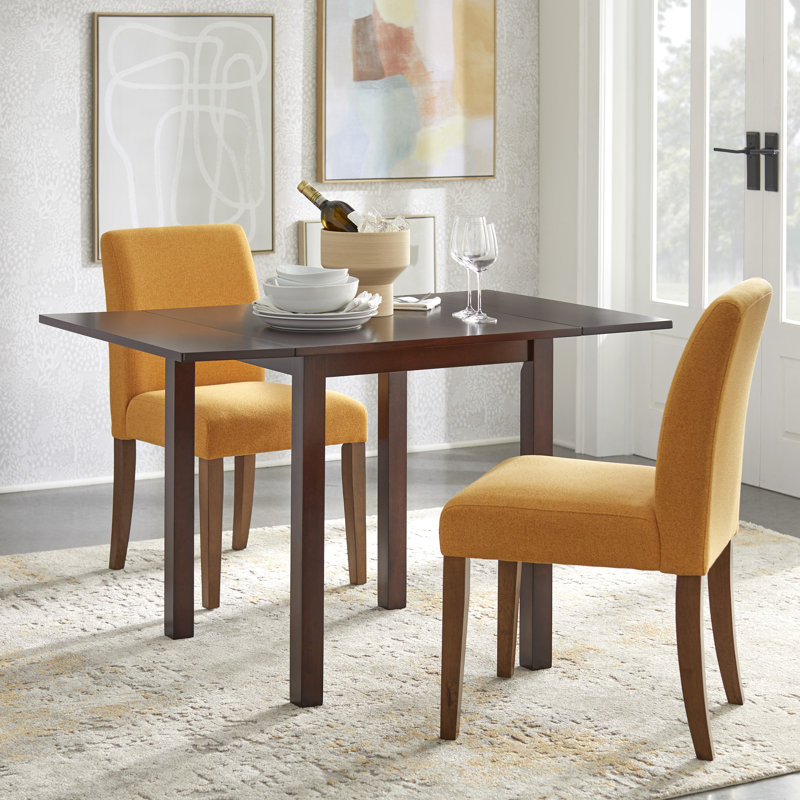 Amaja 2 - Person Four Leg Dining Set, Yellow