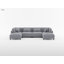 Repose-pieds modulaire et rembourré en tissu de 40 po Loowit-1518740578