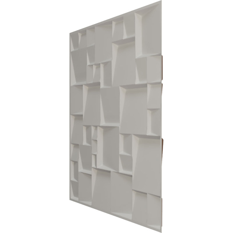 Panneau mural 3D décoratif moderne EnduraWall, Rouille métallique vieillie universelle