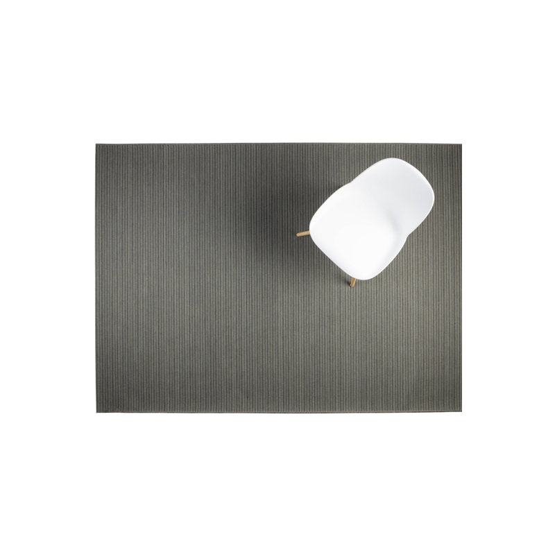 Waves Wool Striped Area Rug, Rectangle 5'7" x 7'10"