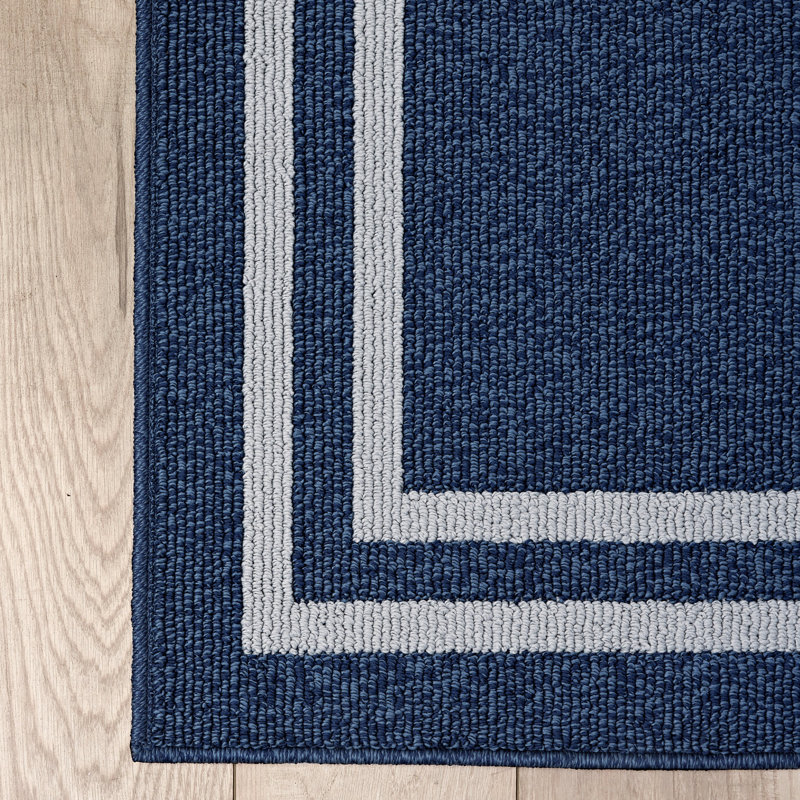 Jean Pierre Double Border All Loop Tufted Rugs