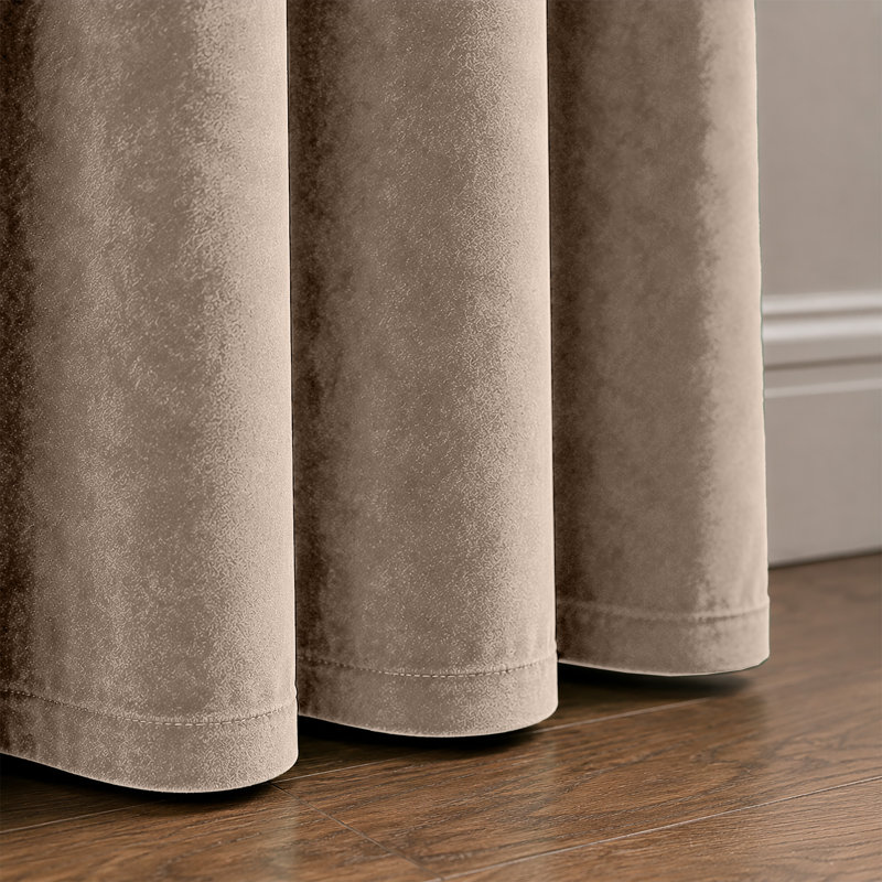 Single Curtain Panel, BEIGE