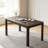 60" W Rectangular Solid Wood Dining Table-762271783