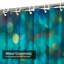 Rideau de douche abstrait avec 12 crochets-759568220