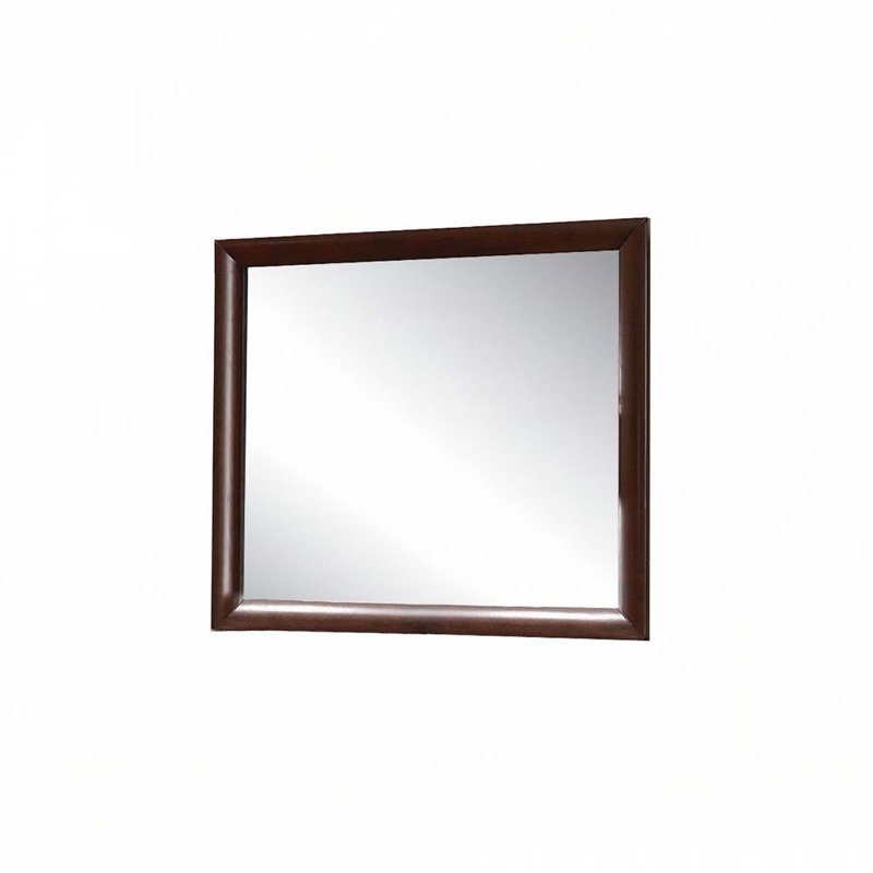 Espresso Finish Mirror, 39" x 35"