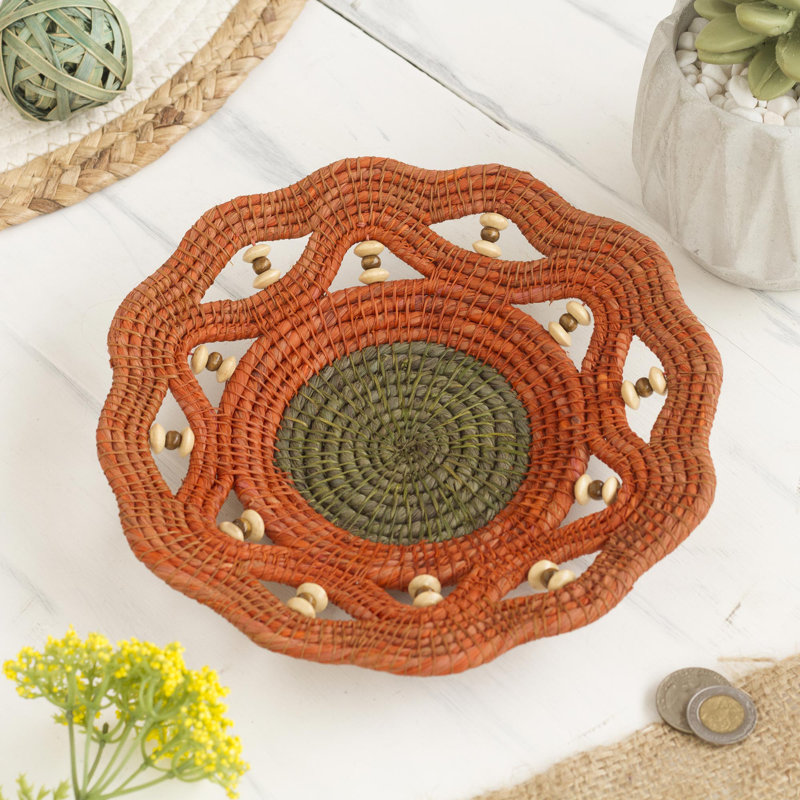 Dakota Fields Soudersburg Fiber Decorative Basket