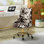 Landynn 21" W Modern Swivel Task Chair with Animal Print Design