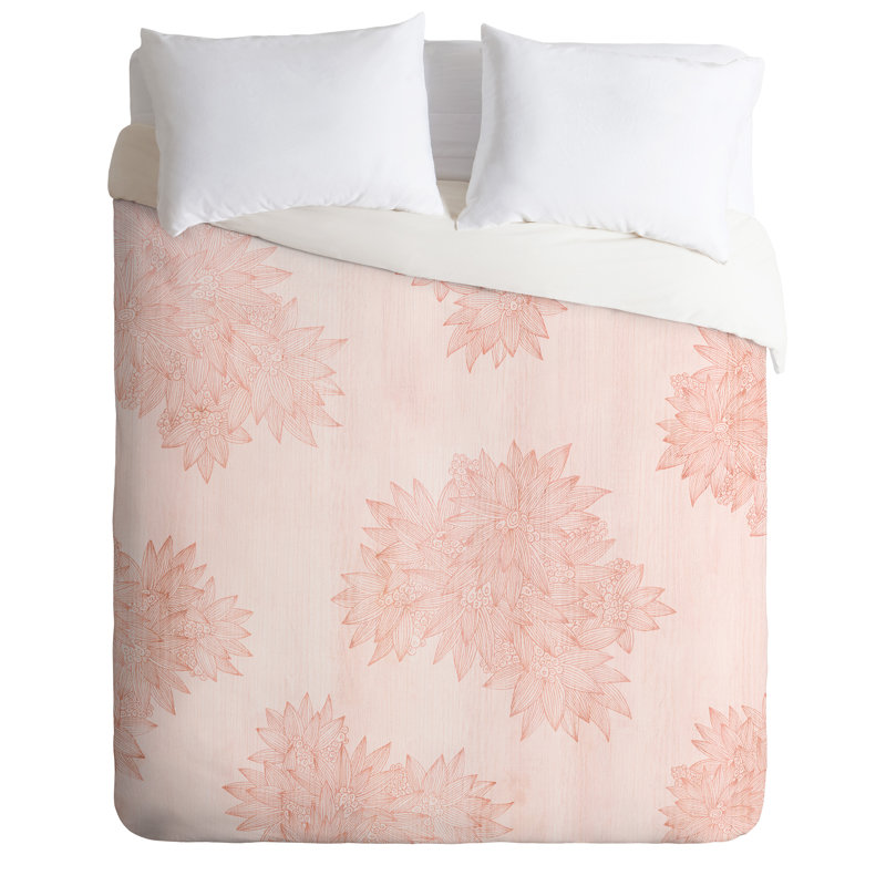Housse de couette beach day, Housse de couette pour lit simple, Rose