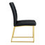 Ensemble de 4 chaises robustes: coussin épais de 2,1 po, structure en fer, pour la maison ou le bureau. Couleurs classiques, valeur-119035751-119035769