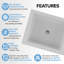 Lavabo de meuble-lavabo Lexik-72644792