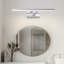 LED mirror light bathroom modern - chrome 4000K neutral white 8W wall light IP44 waterproof bathroom lamp for basement kitchen bathroom cabinet-874657126