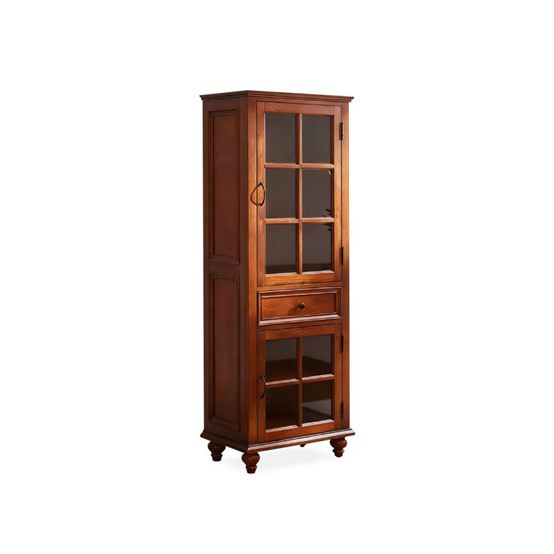 Modern cherry Solid Wood Display Stand