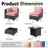  𝗣𝗿𝗲-𝗔𝘀𝘀𝗲𝗺𝗯𝗹𝗲𝗱 𝗖𝗵𝗮𝗶𝗿𝘀, 12-Person Patio Furniture Set Rattan Outdoor Sectional Conversation Sofa Seating Group With Propane Fire Pit Table-1808333126-1808249460
