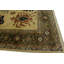Tapis unique en laine noué à la main style Heriz Sultanabad des années 1980 de 13 pi x 19 pi 5 po beige