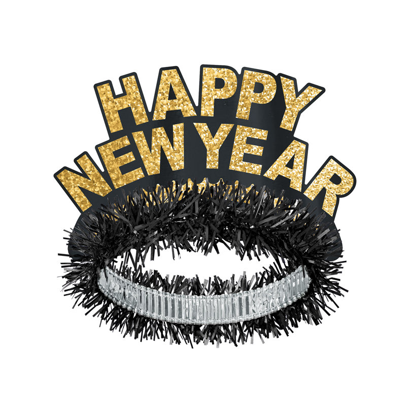 HNY Tiara royal, Noir / argent