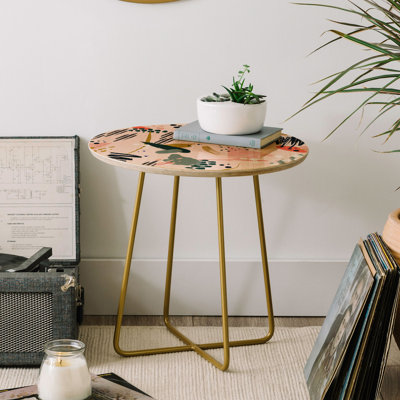 Chula Solid Wood Top End Table