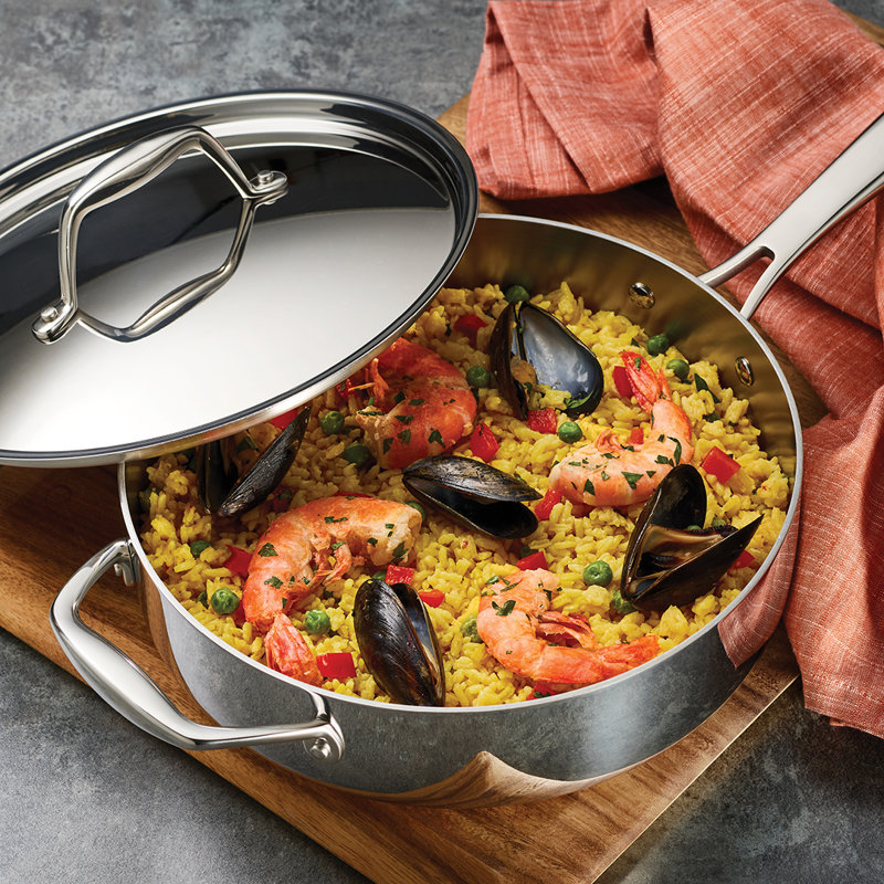 Grano 3-PLY Stainless Steel Non-Stick Frying Pan