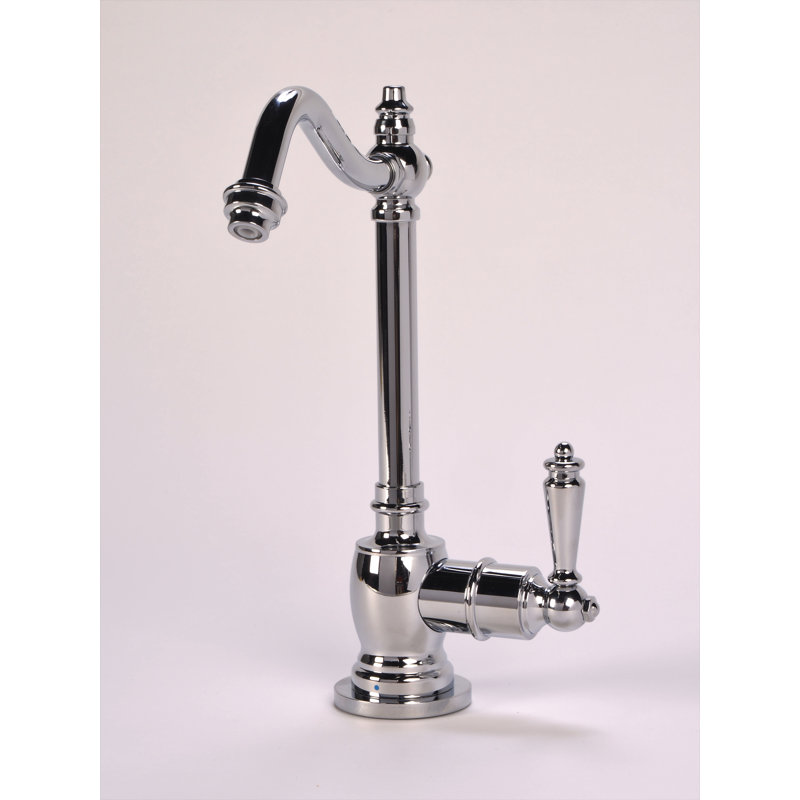 Distributeur d’eau froide à bec de crochet, Chrome