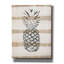«Simple Stripes Pineapple» par Linda Woods, art mural sur toile-28020540