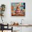 Mme. Bunny Bakewell, Giclée encadrée, design par Lucia Heffernan-1379884421-1379884417