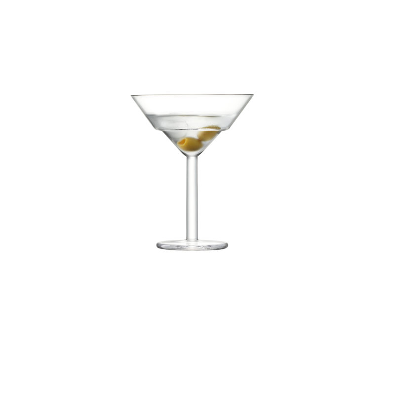Mixologist Handmade Glass Martini Glass