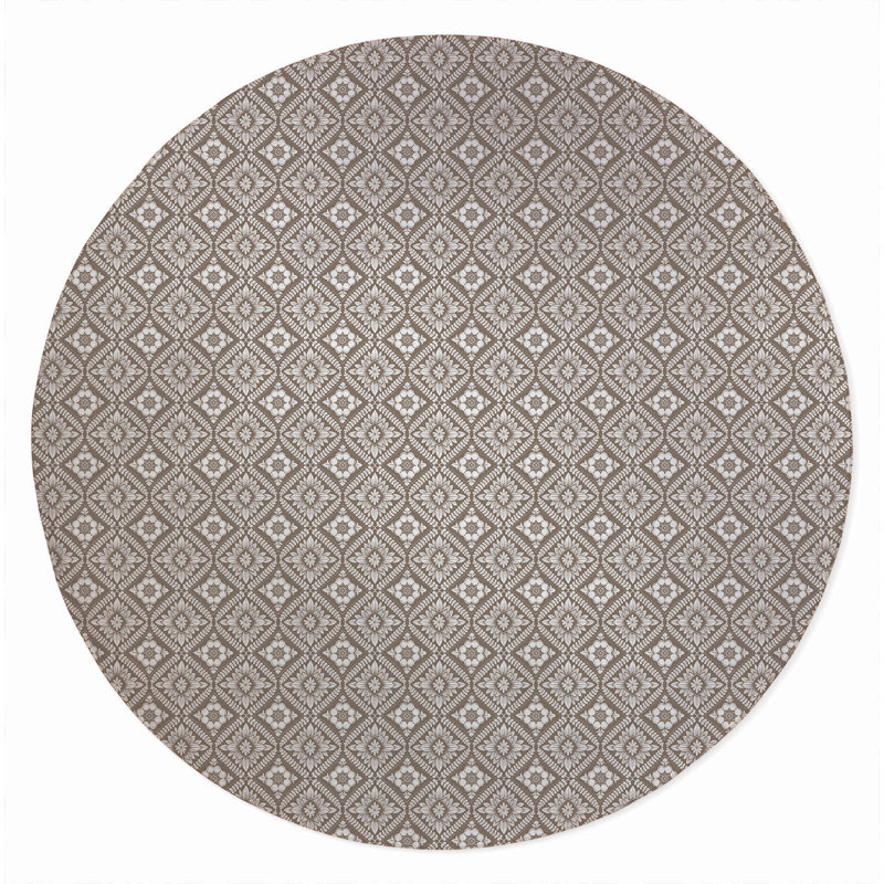 Tapis d'extérieur Talia, Rond 5 pi