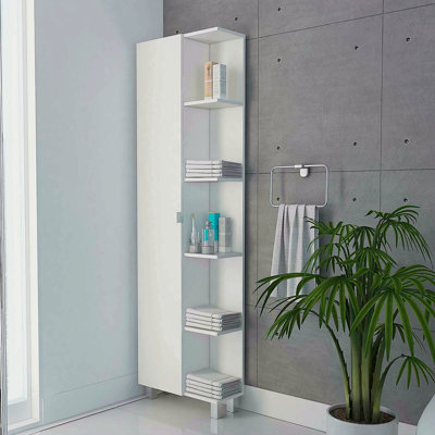 Armoire à linge à 5 tablettes
