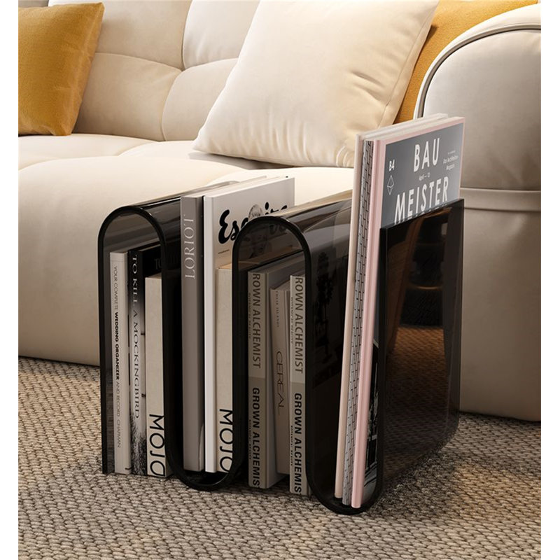 Table d'appoint Modern Wave, Brun