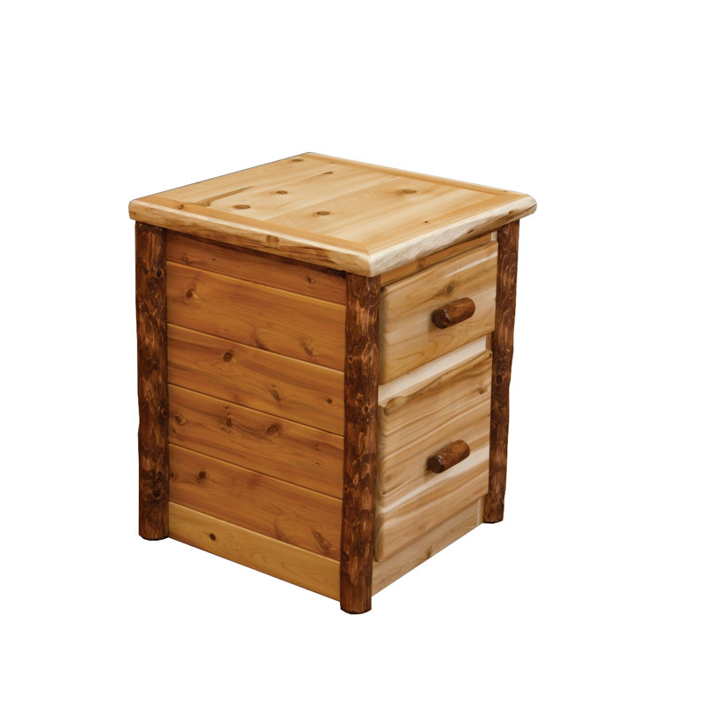 Divisadero 24'' W Solid Wood Nightstand